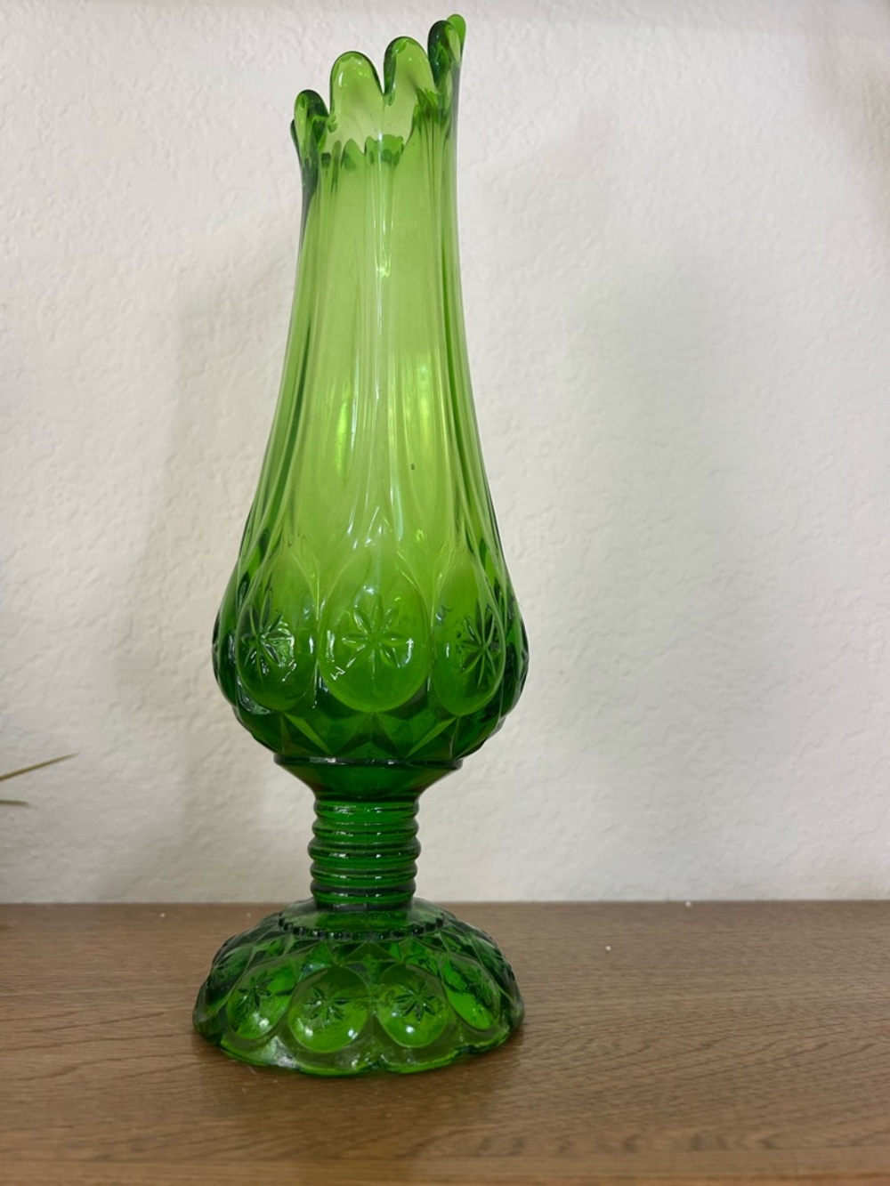 Green Decorative Glass Vase - Home Accents - Picture 4 of 4